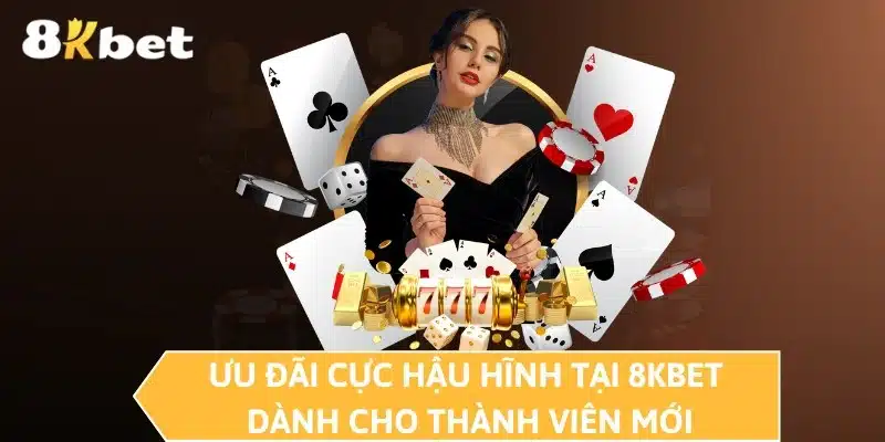 Ưu đãi cực hậu hĩnh tại 8KBET dành cho thành viên mới